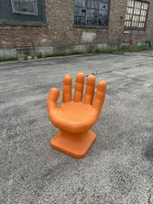 GIANT Orange left HAND SHAPED