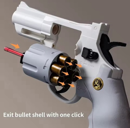 Toy revolver soft bullet - toy,