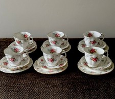 Six Royal Albert Tranquillity