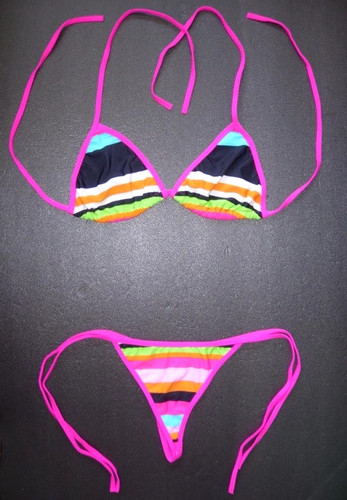 Micro string bikini - micro, tie