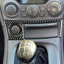 Carbon Fiber Console Cigarette Lighter Panel Trim For Toyota Celica 00-05 04 RHD