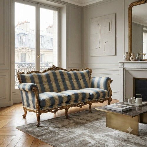 Antique sofa baroque style - antique,