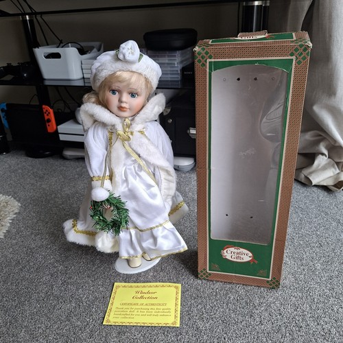 Porcelain doll the windsor - porcelain,