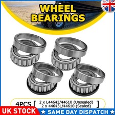 4x Trailer Wheel Bearings Hub