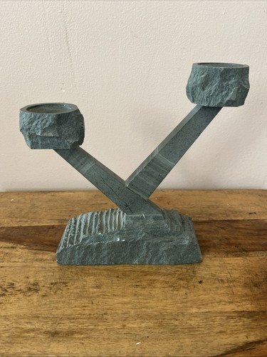 Unusual slate double headed - double,