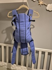 Baby Bjorn Blue Baby Carrier 8lbs-26lbs. Great Condition