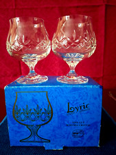 Two Vintage Fine Cut Bohemia