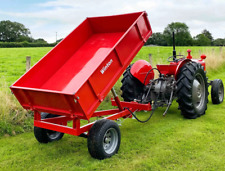WINTON WTL15 Agricultural Tipping Trailer 1.5 Tonne - Hydraulic with Hinged S...