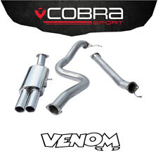 Cobra Exhaust 3" CatBack System (Non-Resonated) Ford Fiesta Mk7 ST180 (13>) FD81