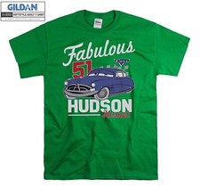 Retro Pixar Cars Fabulous Hudson Hornet Doc Hoodie Tshirt Men Women Unisex AC716