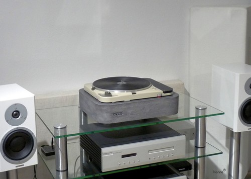 Thorens 124 new gfrc - td, plinth