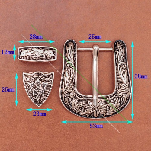 Antique gold floral western - antique,