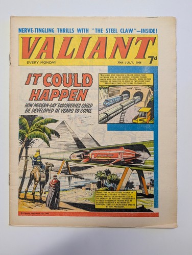 Valiant comic 30th - valiant, july