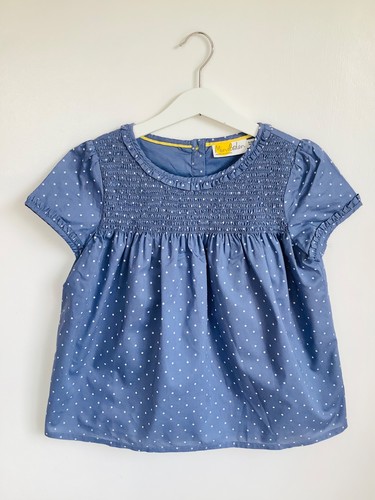 Boden blue spotty smock tunic - boden,