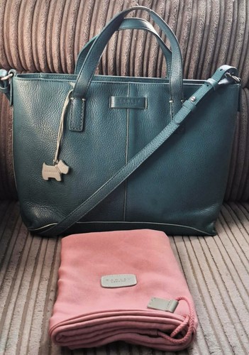 Sea green leather radley multi - sea,