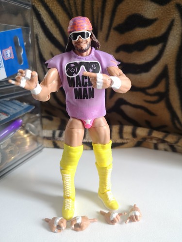 Wwe elite randy savage figure - wwe,