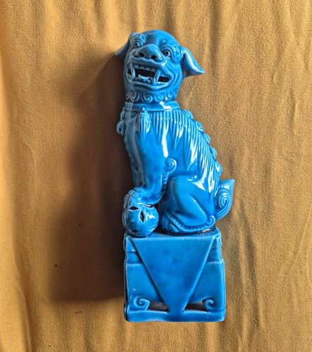 Glazed glossy ceramic - glossy, dog