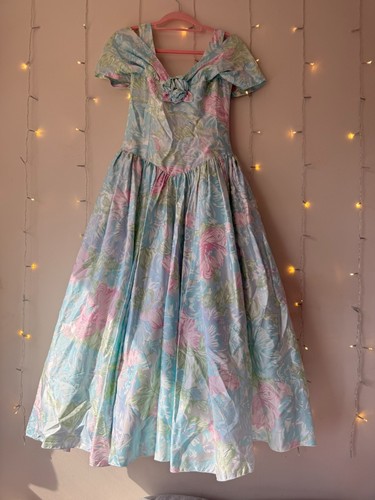 Vintage pronuptia pastel - vintage,