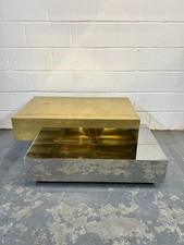 STUNNING TWO-TIERED, BRASS AND