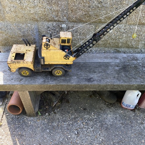 Vintage mighty tonka crane - mighty,