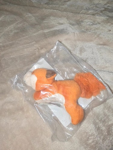 Small plush fox bagged - small,