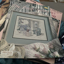 cross stitch patterns Leisure Arts leaflet 2016 the porch swing 