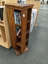  Solid Oak/Sheesham Rotating