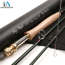 Maxcatch Sky High Fly Rod 2-8wt 4sec IM12 Toray Carbon Best Trout Fly Fishing