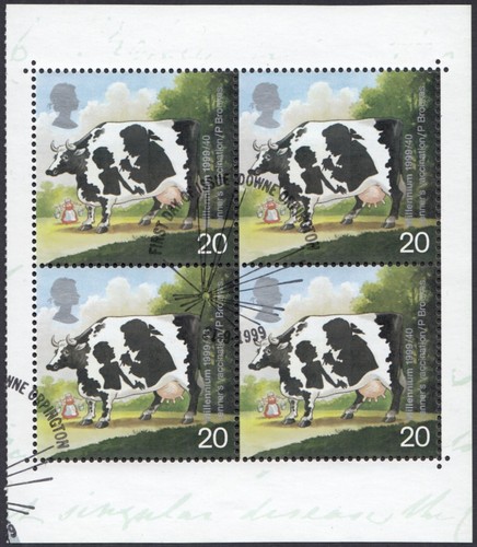 1999 20p millennium - millennium, patients