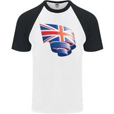 Curled British Flag Union Jack