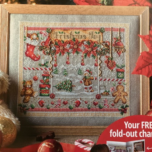 Joy sampler teddy poinsettia