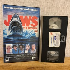 JAWS THE REVENGE VHS EX RENTAL