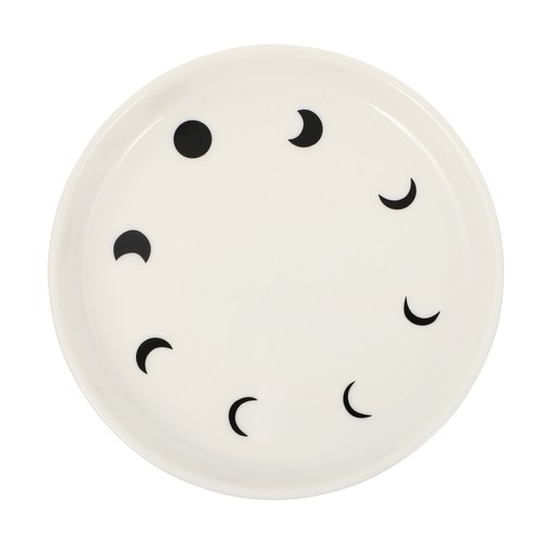 Moon pattern fruit - pc, plate