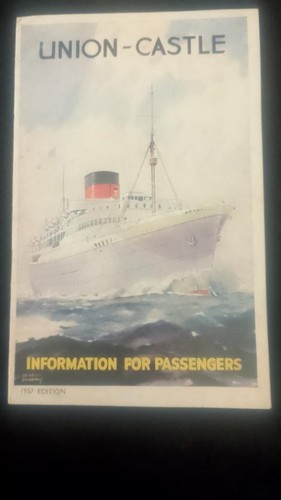 Union castle line information - union,