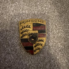Genuine Porsche Badge Emblem