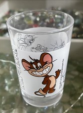 Tom & Jerry Cartoon Drinking Glass Tumbler Turner Entertainment Co.