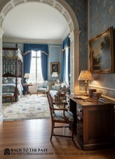 Antique Oak Childs Writing