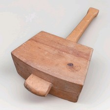 Vintage wooden mallet - vintage,