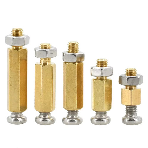 Brass hex standoffs - m2-m6,