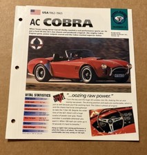 AC COBRA - USA 1962-1965 - IMP