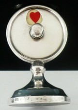 Sterling Silver WHIST Marker, Levis & Salaman, Birmingham Antique 1922