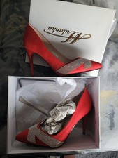 Women's Red High Heel Court