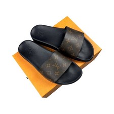 LOUIS VUITTON MONOGRAM SLIDERS
