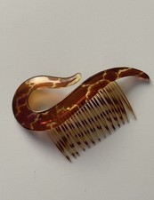 Vintage Swirl Tortoiseshell Hair Comb Hair Accessories