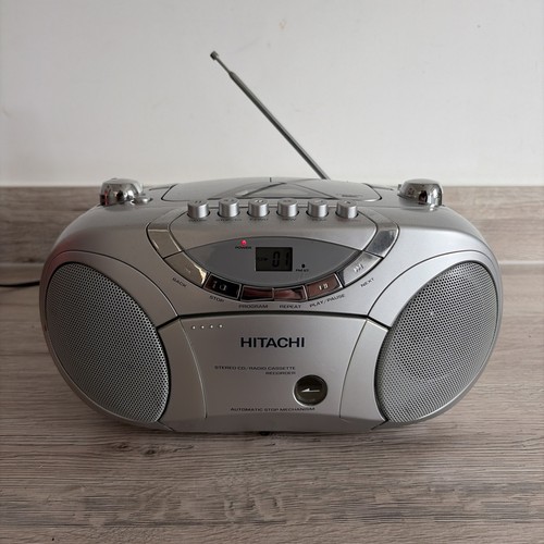Hitachi cx74uk boombox stereo - hitachi,
