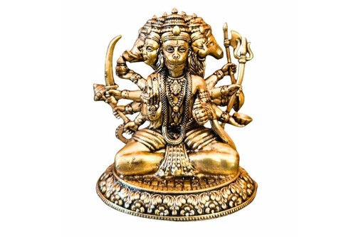 Panchmukhi hanuman idol - panchmukhi, for