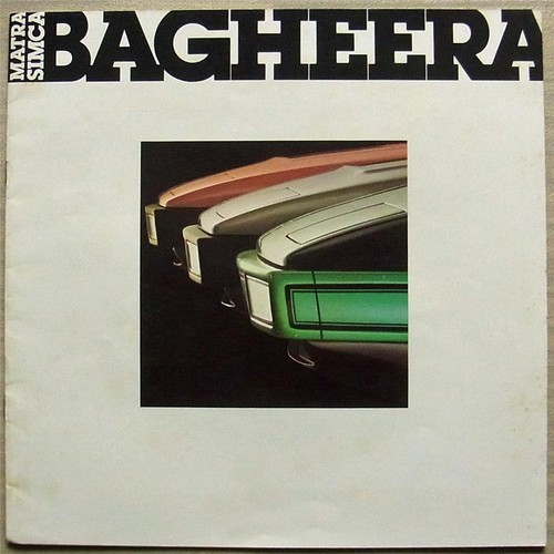Matra simca bagheera car - bagheera, lf