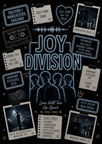Joy division music concert - division,