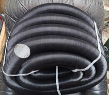 Truma 80mm Ducting Pipe Black ZR80 Water Proof Blow Pipe Caravan/Motorhomes