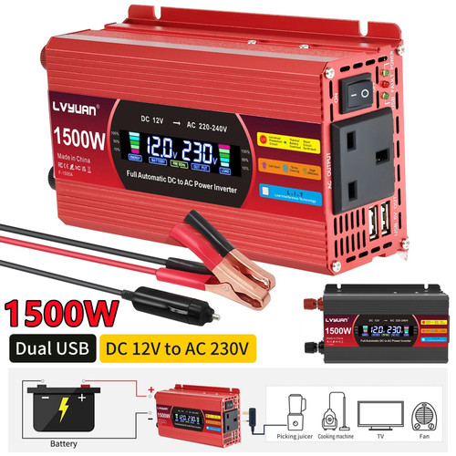 1500w peak power - inverter, dc